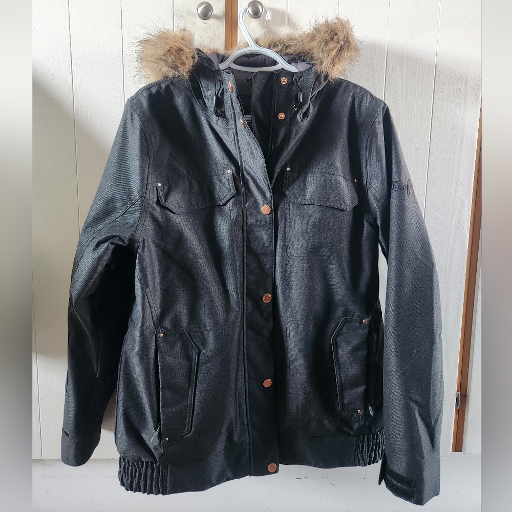 Grey Firefly Size Large Ski Snowboarding Winter Jacket